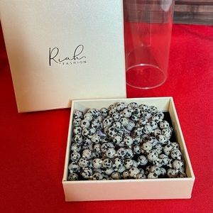 Dalmatian Jasper Natural Stone Necklace